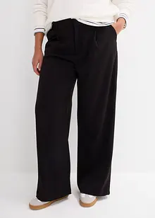 Pantalon à pinces et taille haute, bonprix