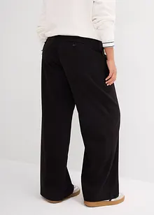 Pantalon à pinces et taille haute, bonprix