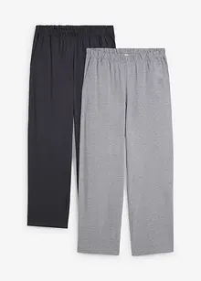 Lot de 2 pantalons de pyjama, bonprix