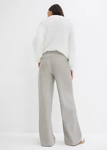 Pantalon en jersey rayé à cordon de serrage, bonprix