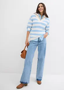 Jean large taille mi-haute, bonprix