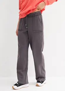 Pantalon sweat en matière élastique, bonprix