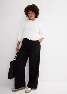 Pantalon à pinces et taille haute, bonprix