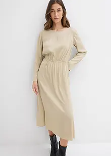 Robe midi en satin, bonprix