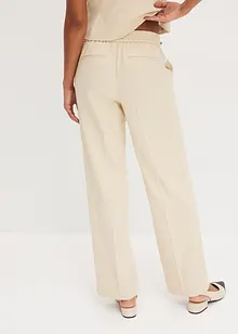 Pantalon à pont avec boutons décoratifs, bonprix