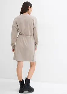 Robe molletonnée aspect usé, bonprix