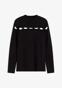 Pull à découpes, bonprix