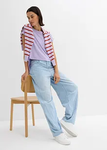 T-shirt oversize en viscose fluide, bonprix