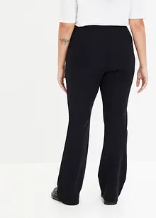Pantalon à taille élastiquée en jersey milano confortable, bonprix