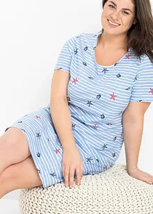 Chemise de nuit 100% coton, bonprix