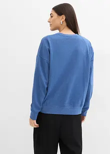 Sweat oversize en coton mélangé, bonprix