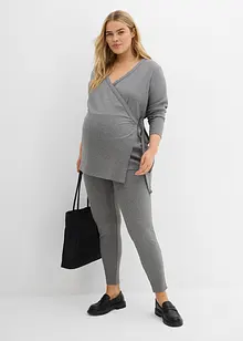 Gilet cache-cœur de grossesse et legging (ens. 2 pces), bonprix