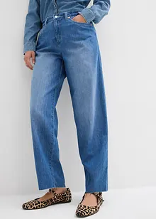Jean baggy taille mi-haute, toile ultra-douce, bonprix