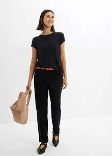 T-shirt en viscose mélangée fluide, bonprix