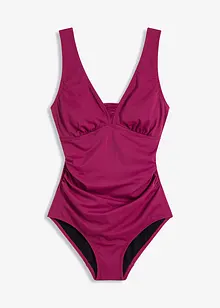 Maillot 1 pièce sculptant à larges bretelles, maintien modéré, bonprix
