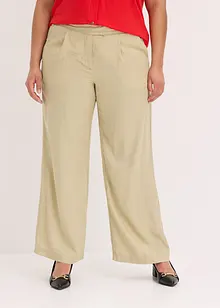 Pantalon à pinces en Lyocell, bonprix