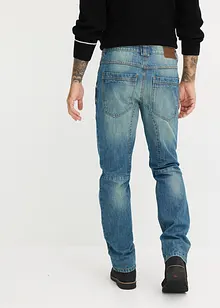 Jean droit regular en denim robuste, bonprix