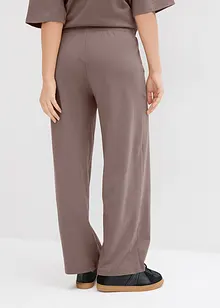 Pantalon en jersey interlock, bonprix