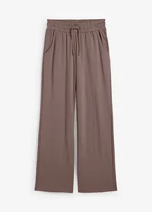 Pantalon en jersey interlock, bonprix