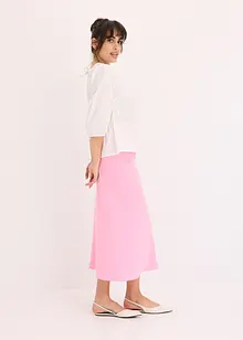 Blouse à manches bouffantes et dos original, bonprix