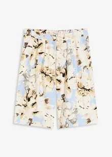 Bermuda à pinces en viscose, bonprix