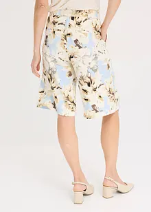 Bermuda à pinces en viscose, bonprix