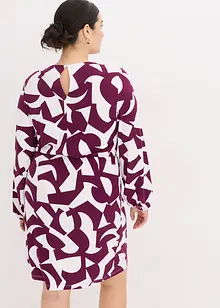 Robe en jersey, viscose mélangée douce, bonprix