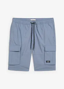 Bermuda cargo coupe confort avec taille élastiquée, Regular, bonprix