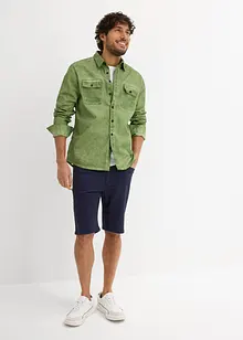 Lot de 2 bermudas extensibles, Regular, bonprix