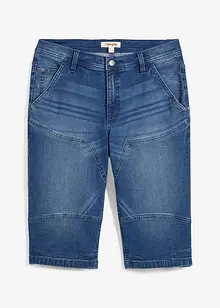 Long bermuda en jean, Regular, bonprix