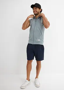 Bermuda en molleton, aspect délavé, bonprix