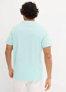 T-shirt col tunisien 100% coton, bonprix