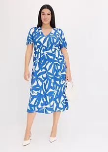 Robe midi à manches bouffantes, bonprix