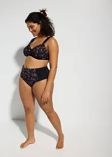 Lot de 2 bas de bikini sculptants en polyamide recyclé, maintien fort, bonprix