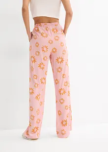 Pantalon taille élastiquée en viscose douce, bonprix