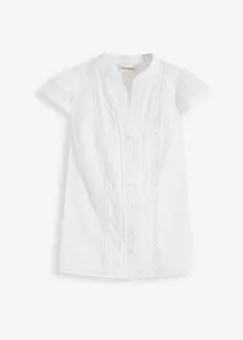 Chemisier sans manches en broderie anglaise, bonprix
