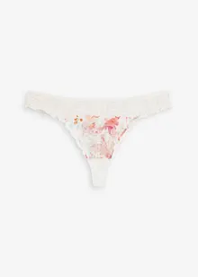 String à broderies imprimées, bonprix