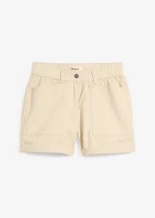 Short décontracté en twill, bonprix