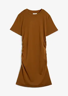 Robe froncée en jersey, bonprix