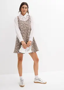 Robe courte en coton extensible, bonprix