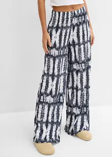 Pantalon en jersey imprimé, bonprix