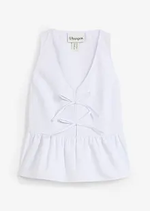 Blouse sans manches rayée, bonprix