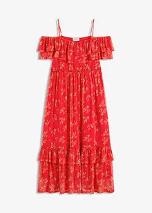 Robe en jersey et mesh, bonprix