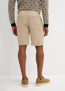Bermuda chino en lin mélangé, Regular, bonprix