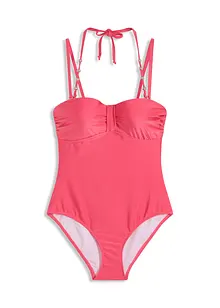 Maillot 1 pièce à armatures en matière brillante, bonprix