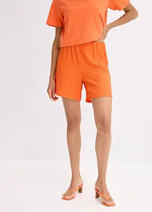 Short en léger jersey crêpe, bonprix