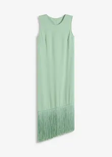 Robe en jersey à franges, bonprix