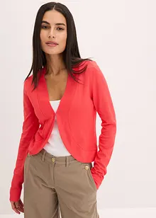 Gilet court en maille de viscose mélangée, bonprix