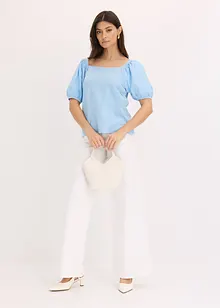 T-shirt à manches bouffantes, bonprix