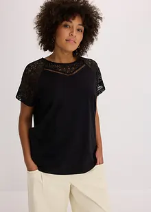 T-shirt à dentelle, bonprix